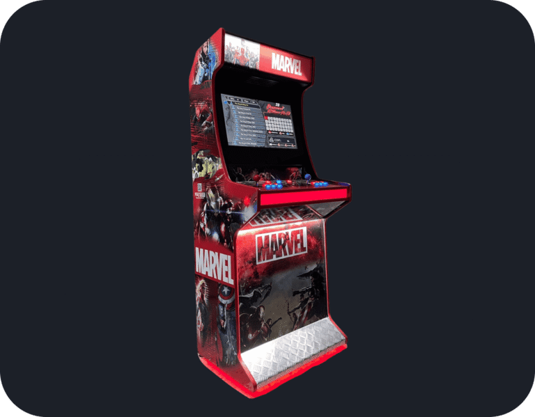 Marvel arcade machines